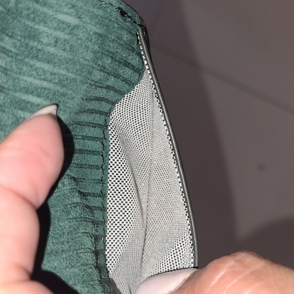 Fossil Harper Leather Phone Bag Pine Green - Picture 11 of 12